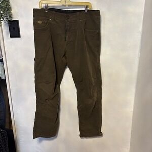 Kuhl Revolvr Rogue Pants Mens 36x30 Khaki BRN Hiking Outdoor Lightweight Utility